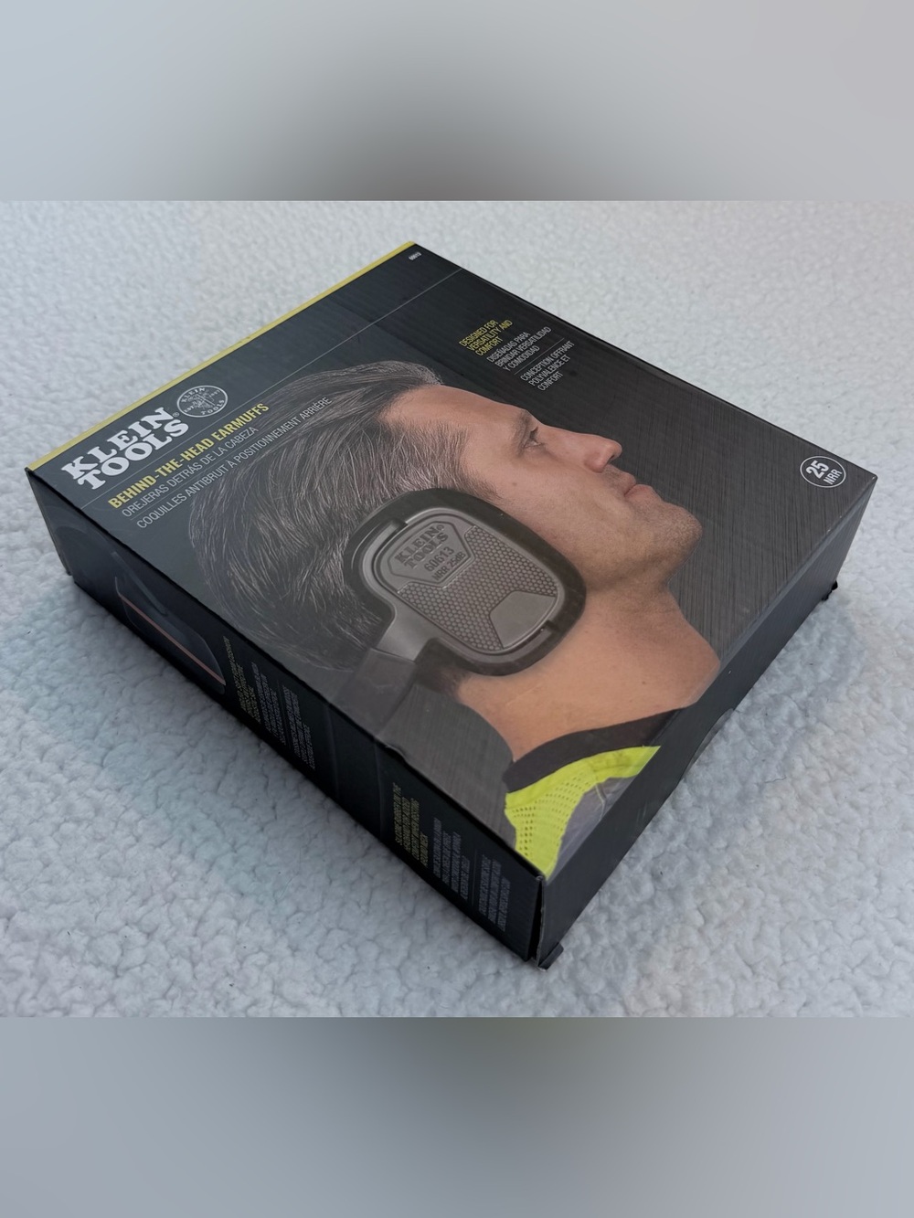 (NIB) KLEIN TOOLS • Black/Orange Behind-the-Head Earmuffs, OS - Picture 11 of 15